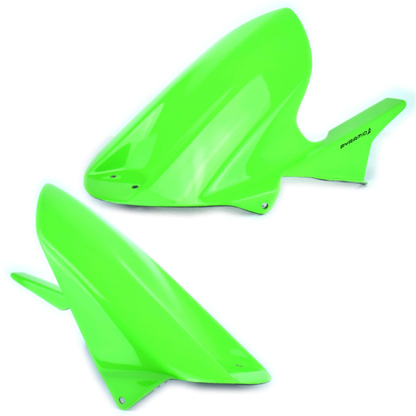 Pyramid Plastics Pyramid hugger | gloss green | kawasaki zx10-r 2004>2005